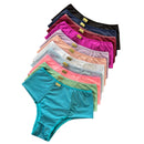 Calcinhas Cintura Alta Luxo Pacote Com 15 – Microfibra Confort Premium